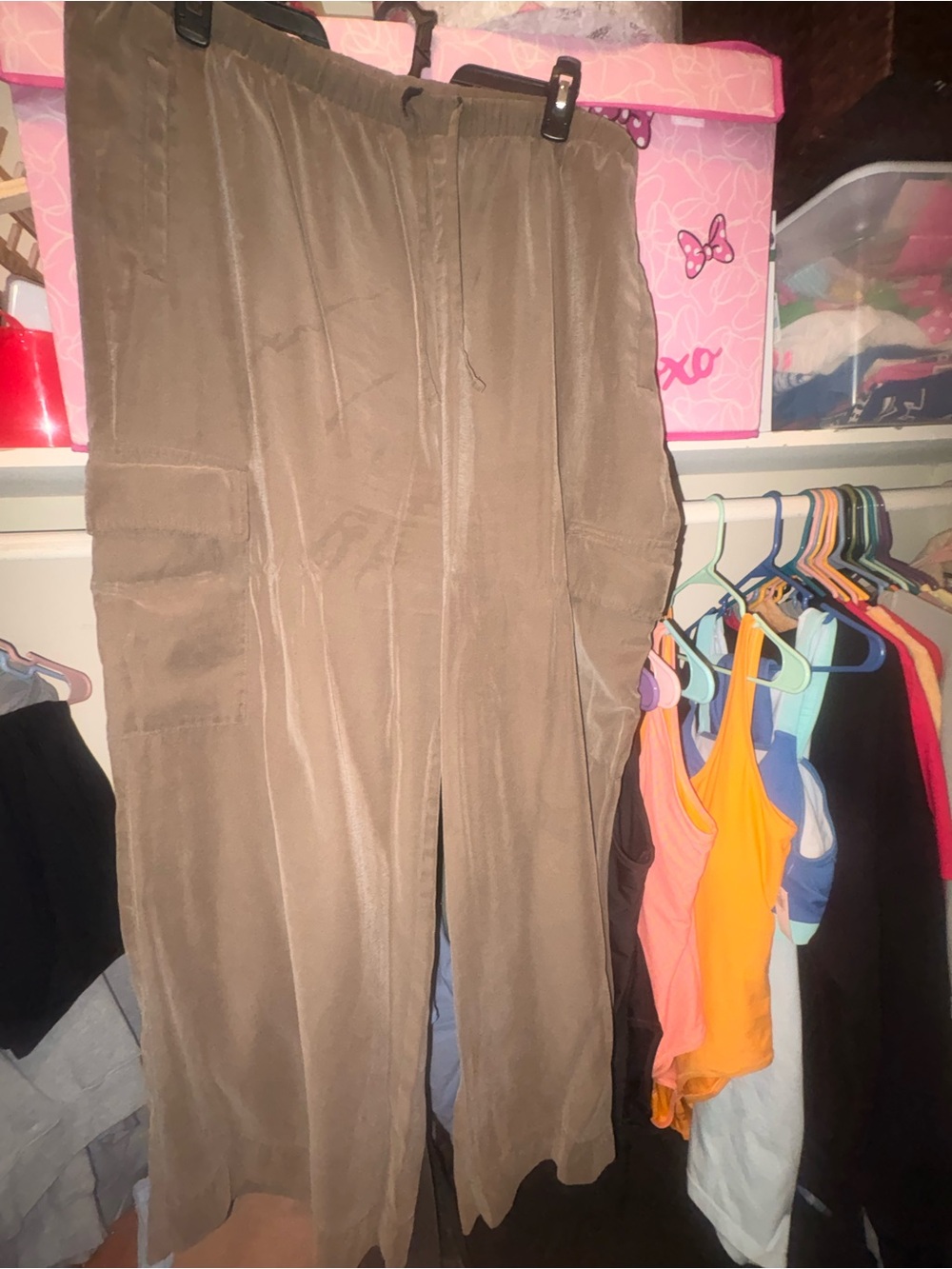 Old Navy Extra High waisted wide leg Cargo pants